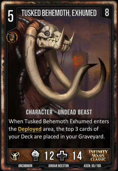 Tusked Behemoth, Exhumed.png