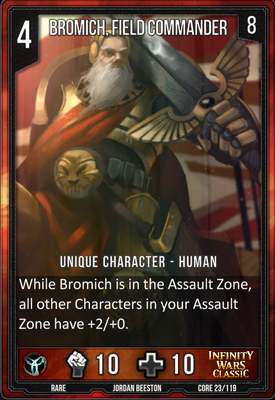 Bromich, Field Commander